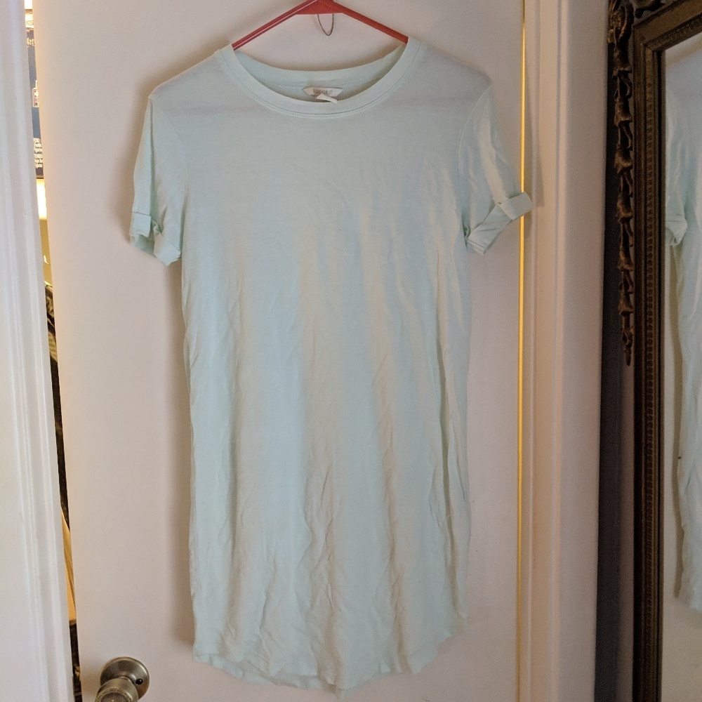 *last week, offers accepted*Mint tshirt dress